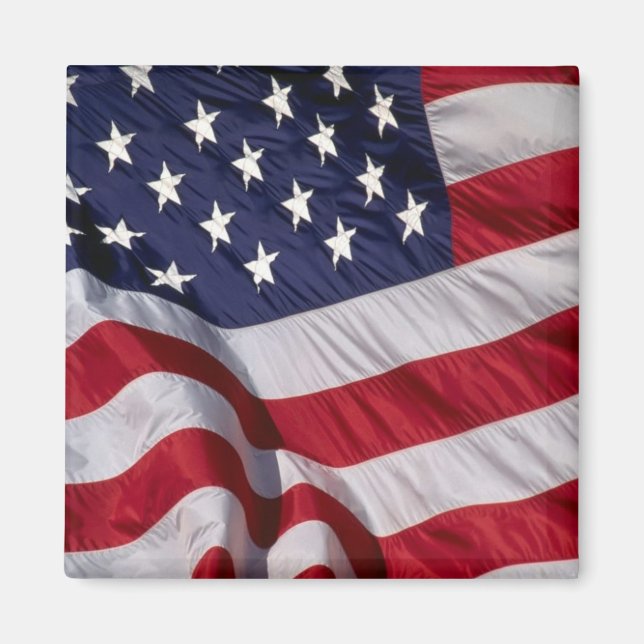 Aimant à drapeau américain (Devant)
