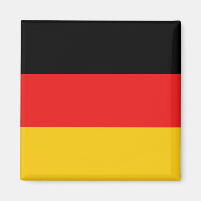 Aimant à drapeau de l'Allemagne (Devant)
