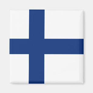 Aimant à drapeau finlandais