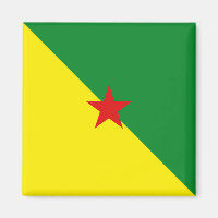 Aimant à drapeau Guyane