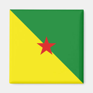 Aimant à drapeau Guyane
