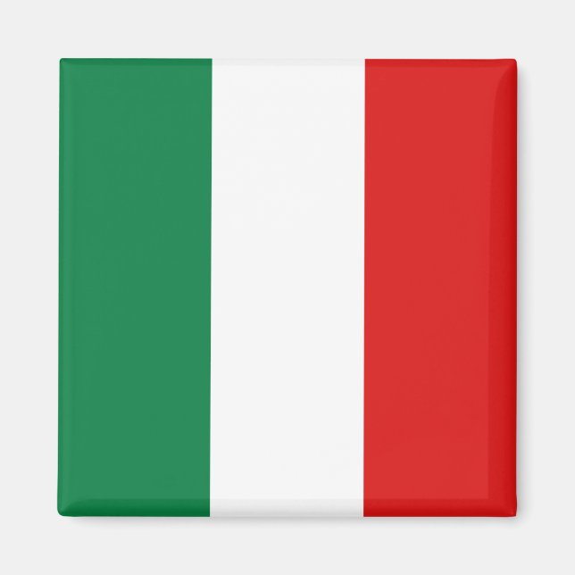 Aimant à drapeau italien (Devant)
