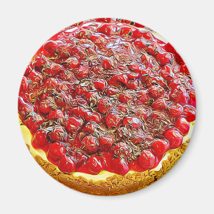 Aimant à épandre de chocolat au fromage de cerise