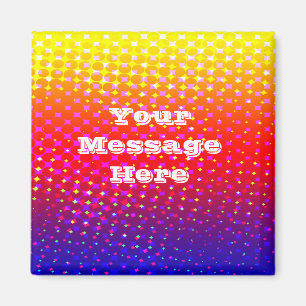 Aimant à étincelles Motif arc-en-ciel