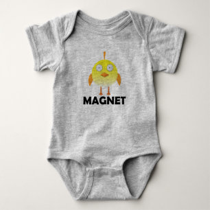 Aimant à Filles - Body en Jersey pour Bébé