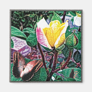 Aimant à flamme d'or