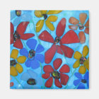 aimant à fleur de fusion de verre