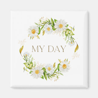 Aimant à fleur marguerite pour avril (2)
