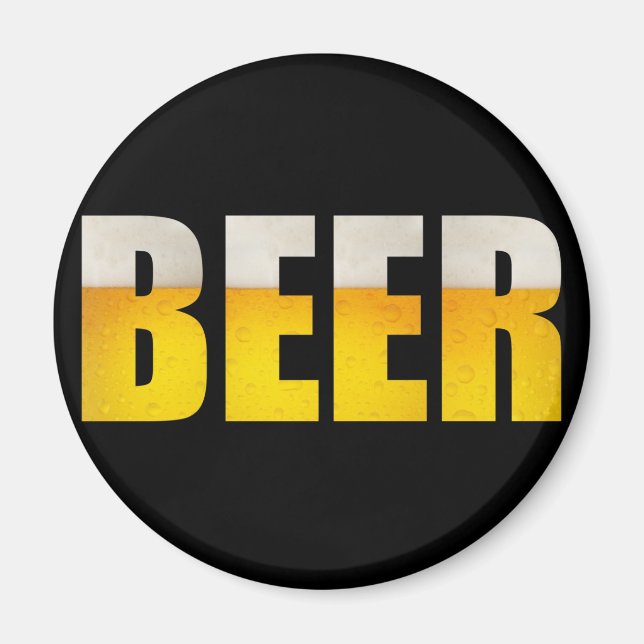 Aimant à la bière (Devant)