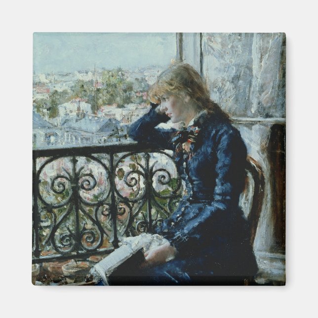 Aimant À la fenêtre, 1881 (Devant)