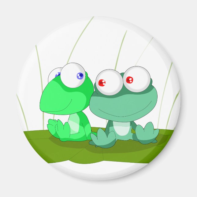 Aimant à la grenouille (Devant)