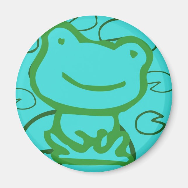 Aimant à la grenouille (Devant)
