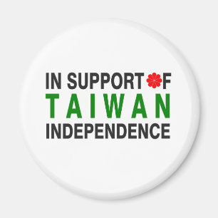 Aimant À l'appui de l'indépendance de Taïwan