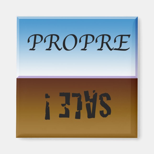 Aimant à lave-vaisselle magnet (Front)