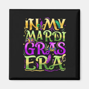 Aimant À l'époque de mon carnaval de Mardi Gras Fête