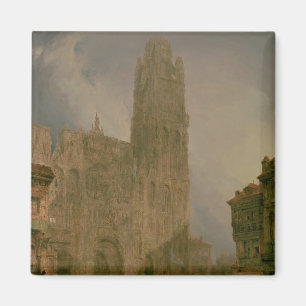Aimant À l'ouest avant de Notre Dame, Rouen
