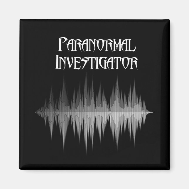 Aimant à ondes sonores de l'enquêteur paranormal (Devant)