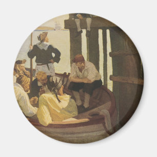 Aimant À Queen's Ferry par NC Wyeth, Vintages pirates