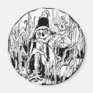 Aimant à rayures d'Halloween