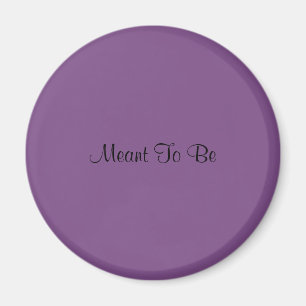 Aimant A signifié pour être l'aimant (pourpre)