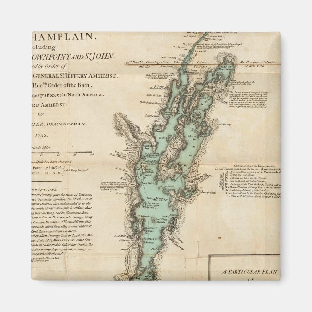 Aimant A Survey of Lake Champlain (Devant)