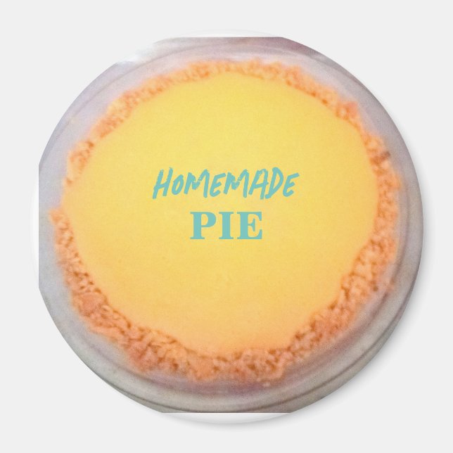 Aimant à tarte fait maison (Devant)