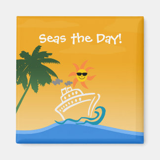 Aimant à thème de croisière