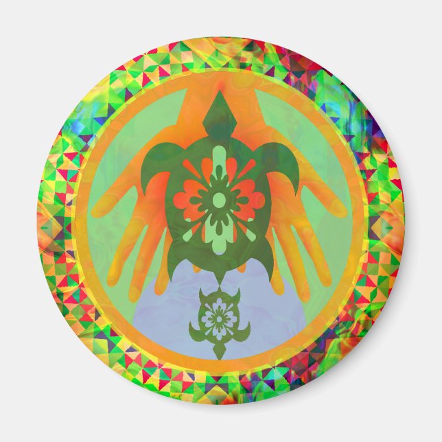 Aimant à tortues (Devant)