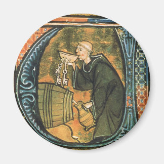 Aimant à vin de dégustation de moine médiéval