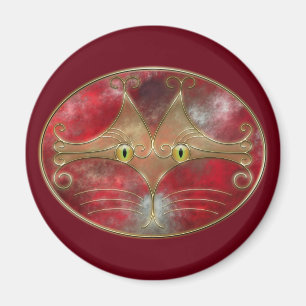 Aimant à yeux de chat