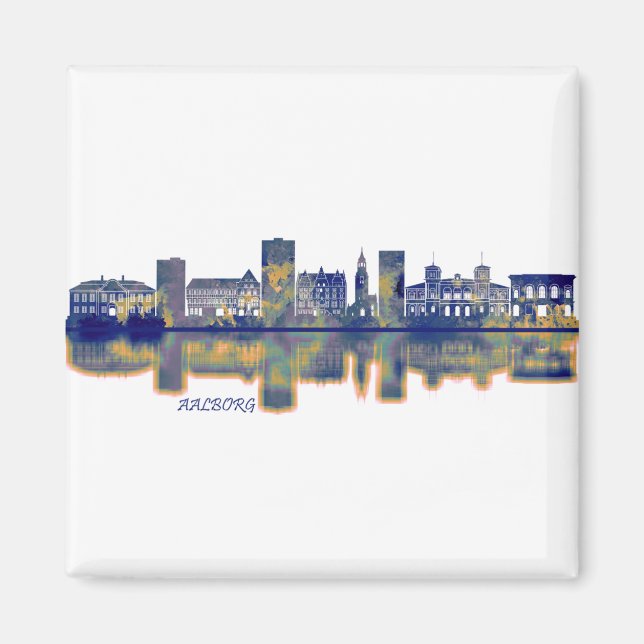 Aimant Aalborg Skyline (Devant)