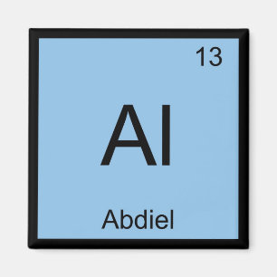 Aimant Aaron Nom Chimie Élément Tableau périodique