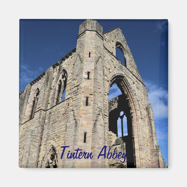 Aimant Abbaye de Tintern, Monastère cistercien, Pays de G (Devant)