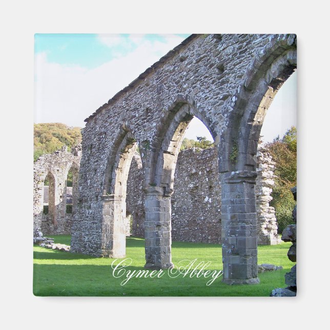 AIMANT ABBAYE PAYS DE GALLES DE CYMER (Devant)