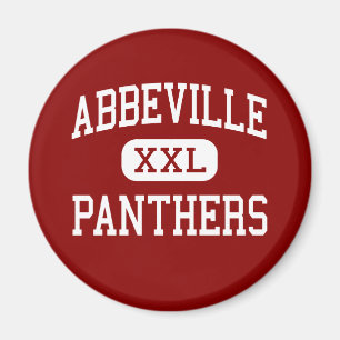 Aimant Abbeville - Panthers - High - Abbeville