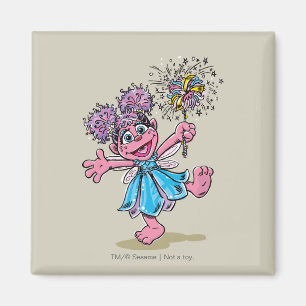 Aimant Abby Cadabby Art rétro