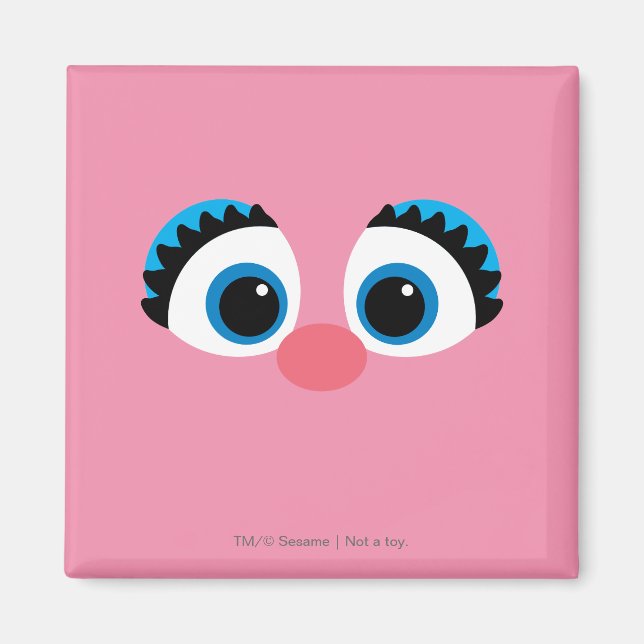Aimant Abby Cadabby Big Face (Devant)