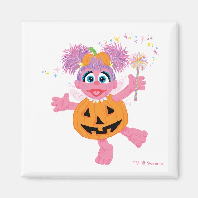 Aimant Abby Cadabby | Cute comme Citrouille (Devant)