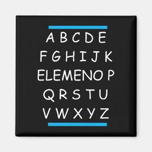 Aimant ABC's Funny Sarcastic Grammar