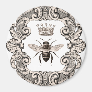Aimant Abee Queen vintage encadrée