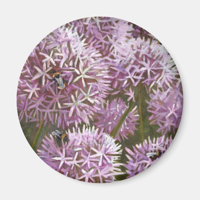 Aimant Abeilles d'été 2014 (Devant)