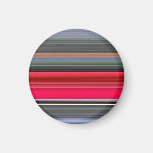 Aimant Abstract #1: Red and Grey