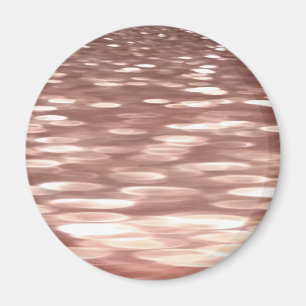 Aimant Abstract #3: Copper Rose Gold