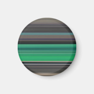 Aimant Abstrait #1 : Vert et gris
