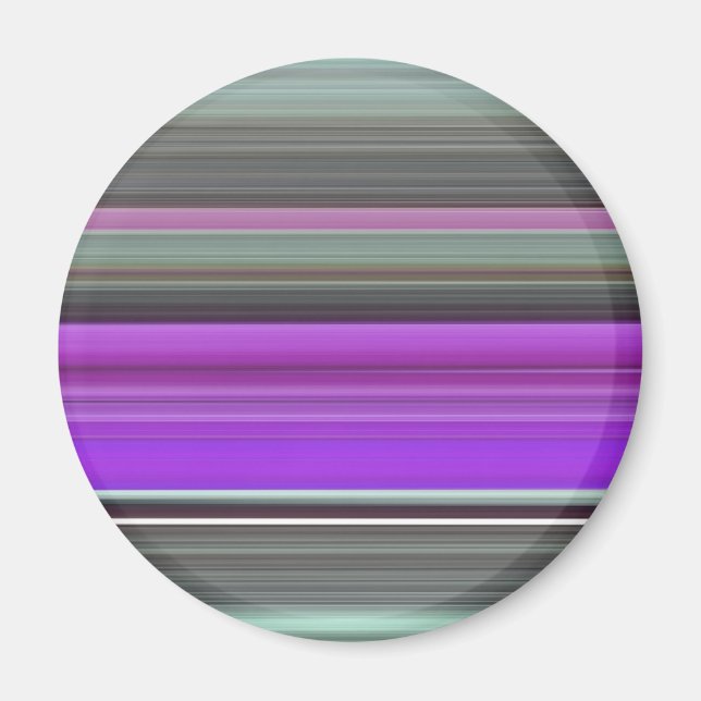 Aimant Abstrait #1 : Violet et gris (Devant)