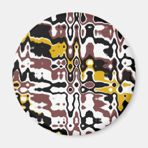 Aimant abstrait de motif