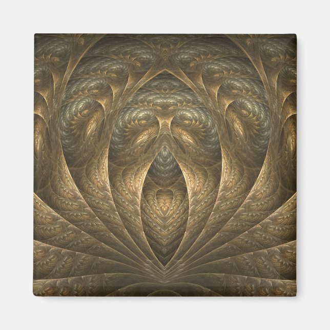 Aimant Abstrait d'or Rococo-A-Go-Go (Devant)
