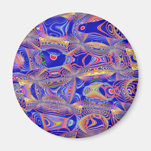 Aimant Abstrait fractal 061012a (Devant)