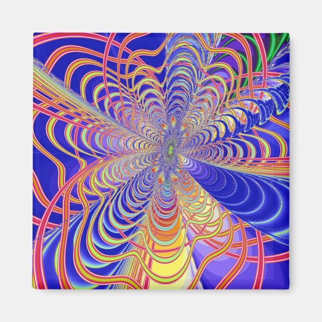 Aimant Abstrait fractal 061012d (Devant)