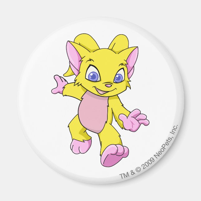 Aimant Acara jaune (Devant)